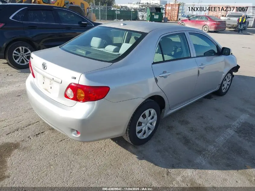 1NXBU4EE1AZ371067 2010 Toyota Corolla Le