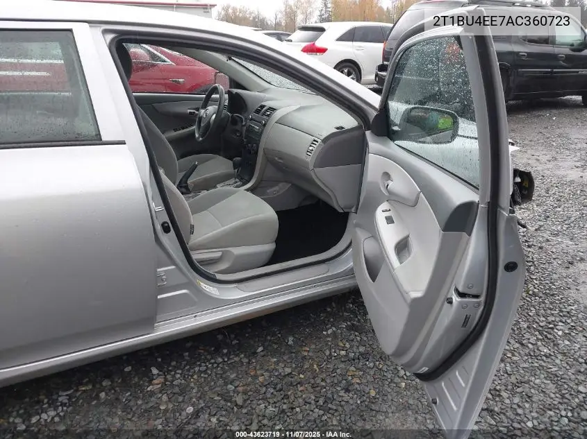 2T1BU4EE7AC360723 2010 Toyota Corolla Le