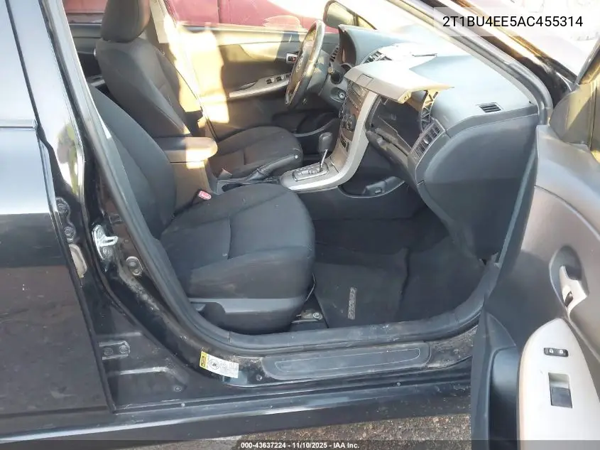 2T1BU4EE5AC455314 2010 Toyota Corolla S