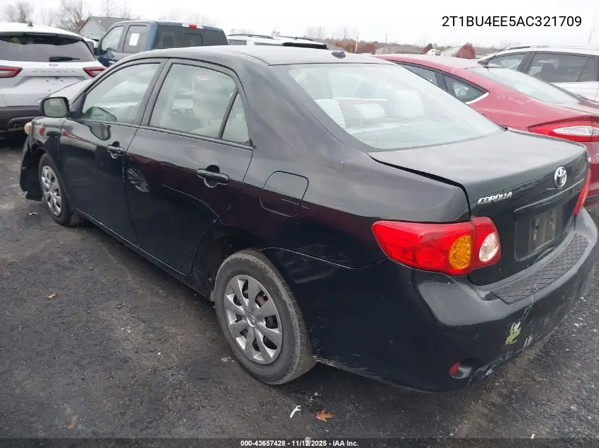 2T1BU4EE5AC321709 2010 Toyota Corolla Le