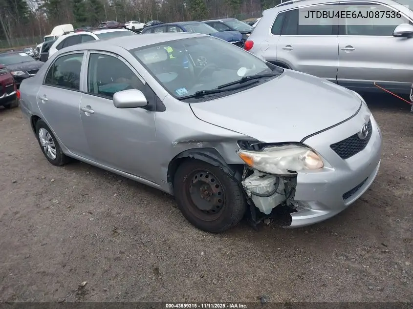 JTDBU4EE6AJ087536 2010 Toyota Corolla Le