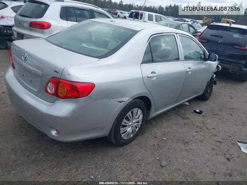 JTDBU4EE6AJ087536 2010 Toyota Corolla Le
