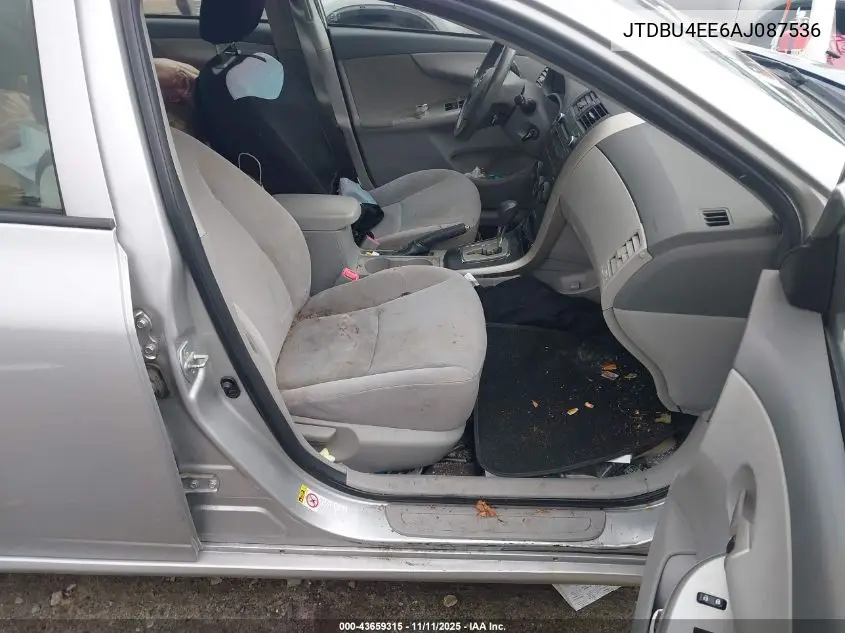 JTDBU4EE6AJ087536 2010 Toyota Corolla Le