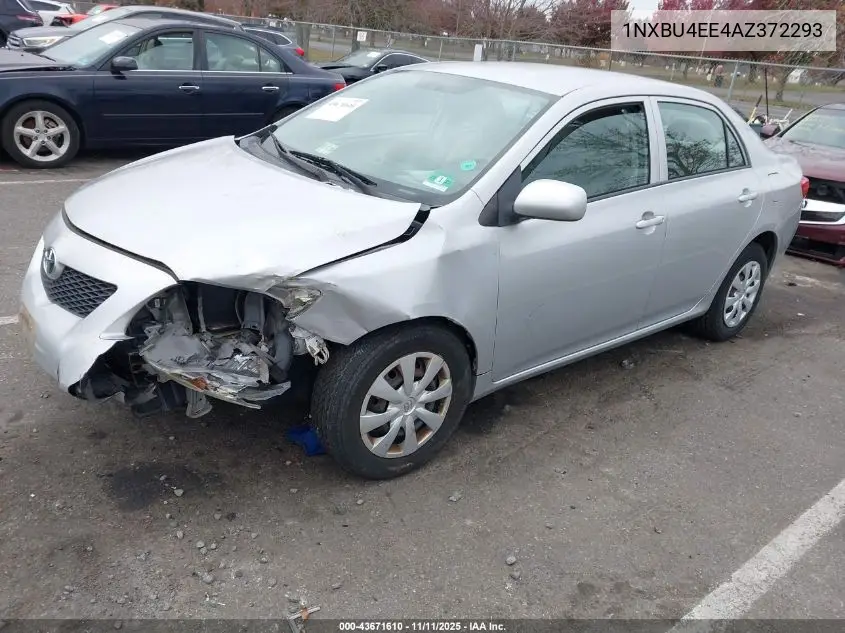 1NXBU4EE4AZ372293 2010 Toyota Corolla Le