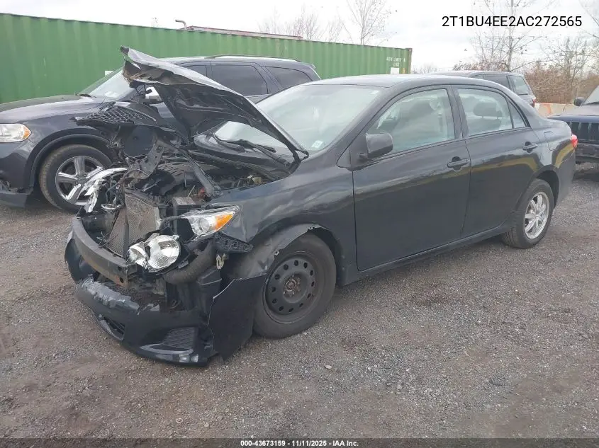 2T1BU4EE2AC272565 2010 Toyota Corolla Le