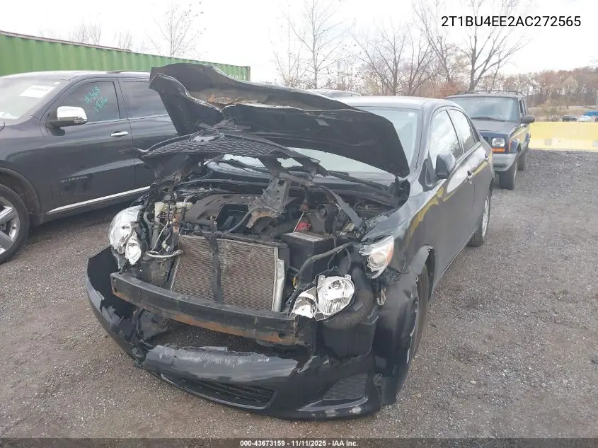 2T1BU4EE2AC272565 2010 Toyota Corolla Le