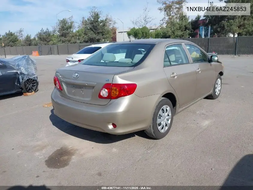 1NXBU4EE6AZ245853 2010 Toyota Corolla Le