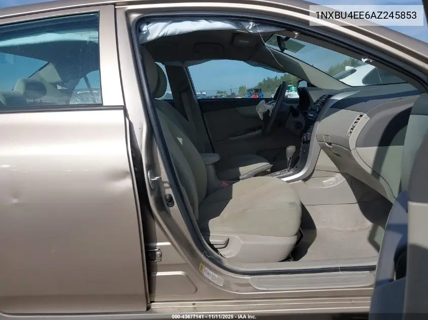 1NXBU4EE6AZ245853 2010 Toyota Corolla Le