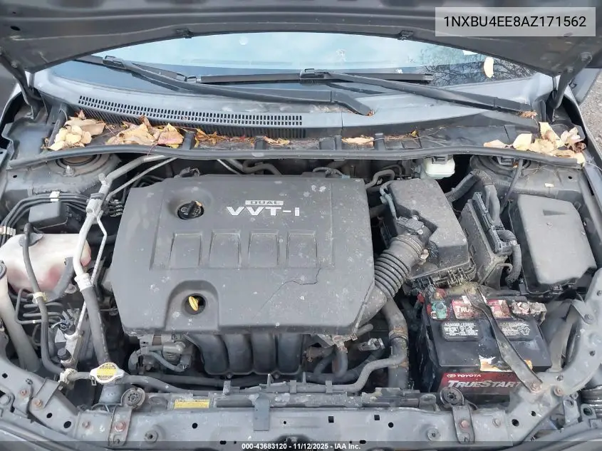 1NXBU4EE8AZ171562 2010 Toyota Corolla Le