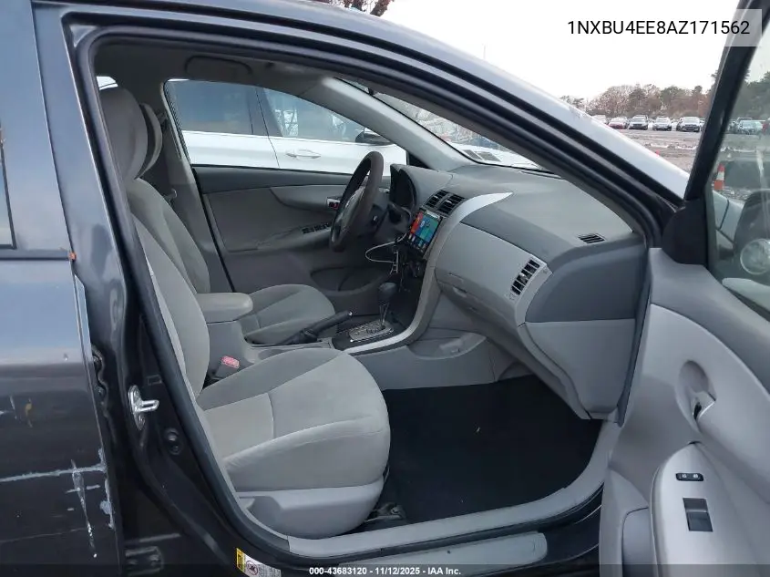 1NXBU4EE8AZ171562 2010 Toyota Corolla Le