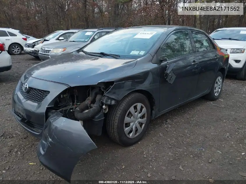 1NXBU4EE8AZ171562 2010 Toyota Corolla Le