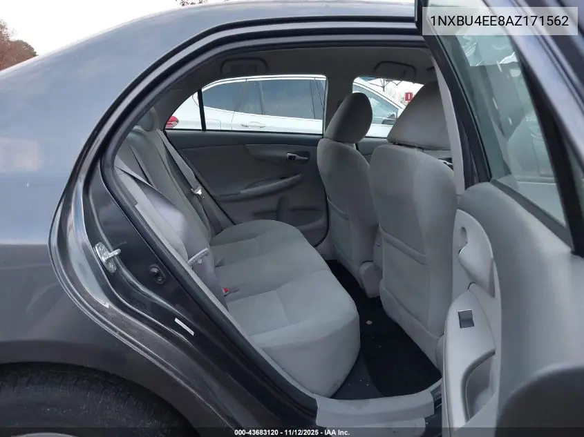 1NXBU4EE8AZ171562 2010 Toyota Corolla Le
