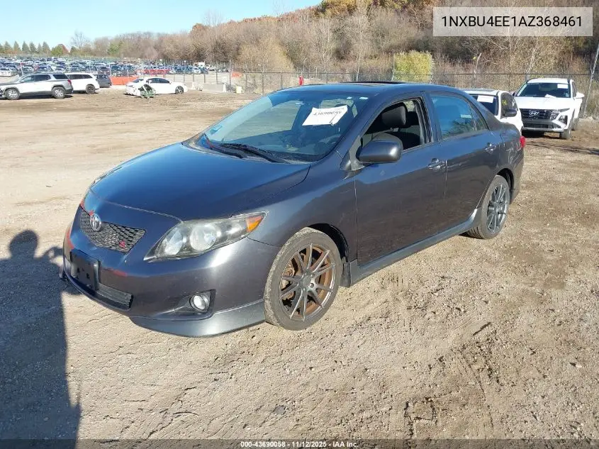 1NXBU4EE1AZ368461 2010 Toyota Corolla S