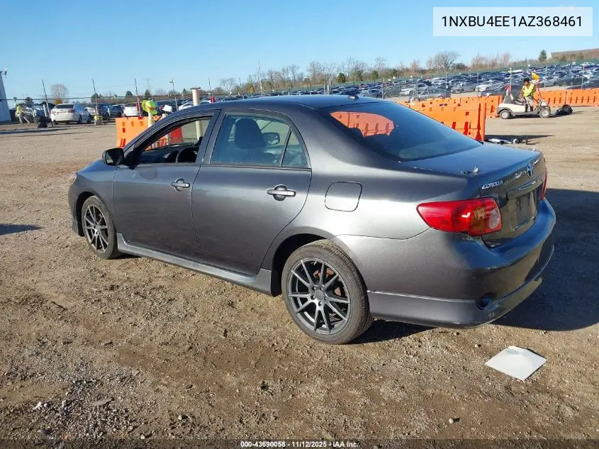 1NXBU4EE1AZ368461 2010 Toyota Corolla S