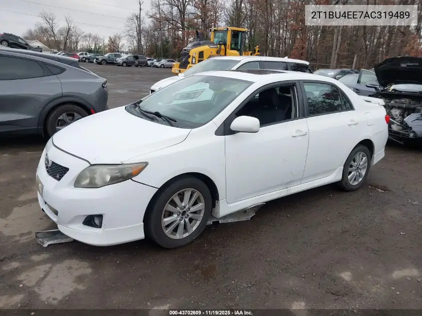 2T1BU4EE7AC319489 2010 Toyota Corolla S