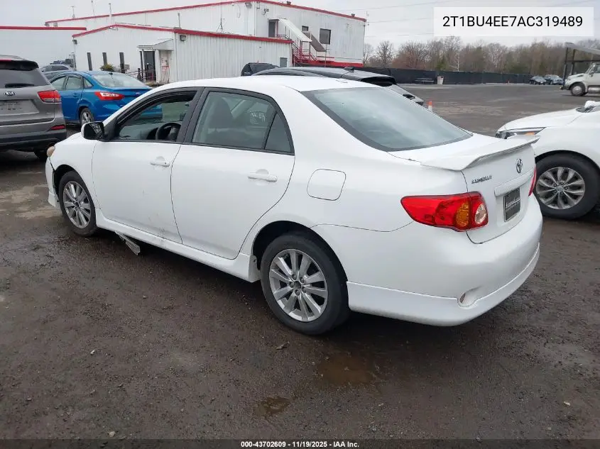 2T1BU4EE7AC319489 2010 Toyota Corolla S
