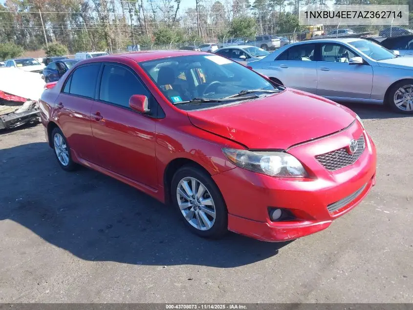 1NXBU4EE7AZ362714 2010 Toyota Corolla S