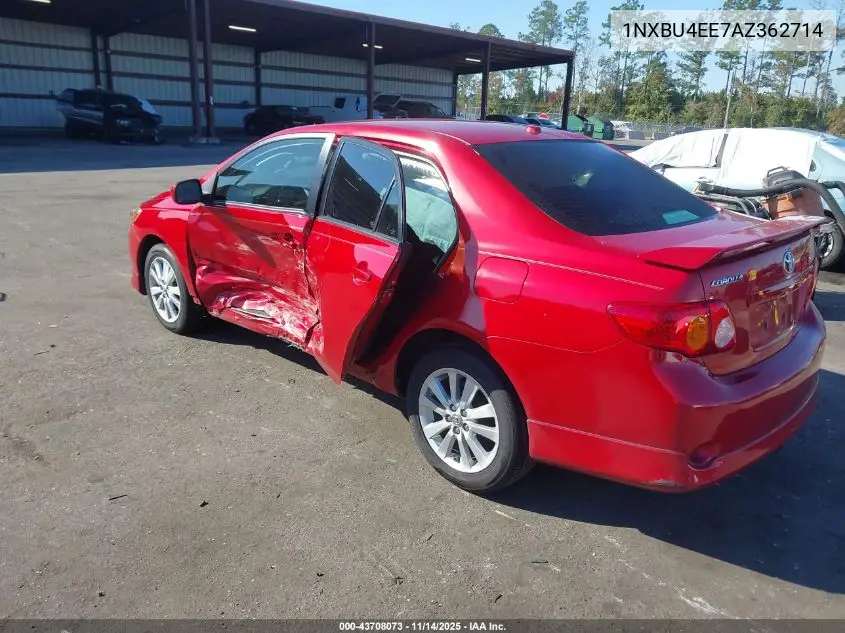 1NXBU4EE7AZ362714 2010 Toyota Corolla S