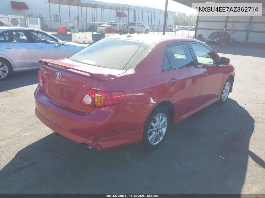1NXBU4EE7AZ362714 2010 Toyota Corolla S