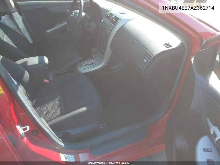 1NXBU4EE7AZ362714 2010 Toyota Corolla S