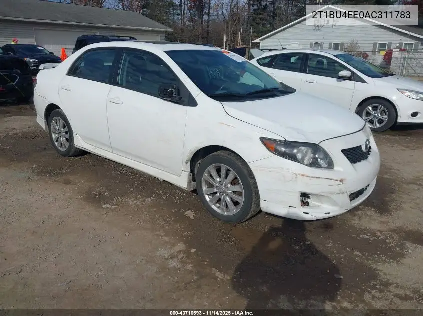 2T1BU4EE0AC311783 2010 Toyota Corolla S