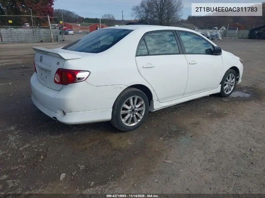 2T1BU4EE0AC311783 2010 Toyota Corolla S