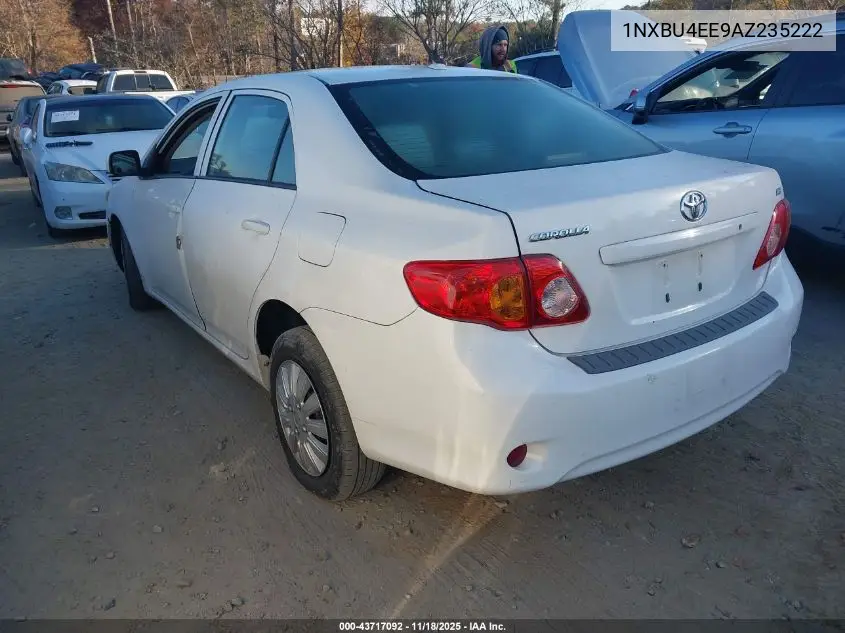 1NXBU4EE9AZ235222 2010 Toyota Corolla Le