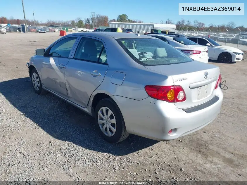 1NXBU4EE3AZ369014 2010 Toyota Corolla Le