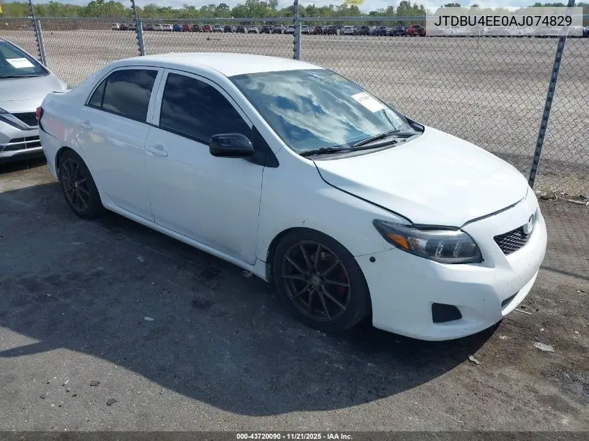 JTDBU4EE0AJ074829 2010 Toyota Corolla Le
