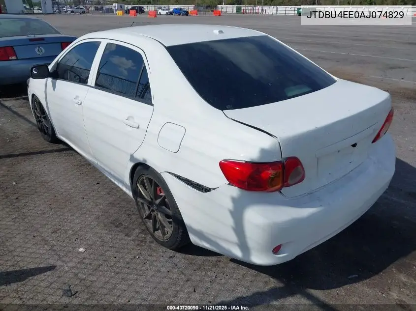 JTDBU4EE0AJ074829 2010 Toyota Corolla Le