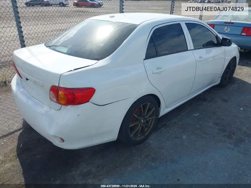 JTDBU4EE0AJ074829 2010 Toyota Corolla Le