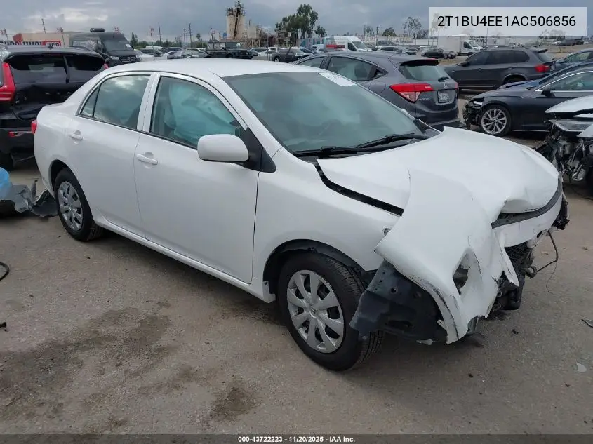 2T1BU4EE1AC506856 2010 Toyota Corolla Le