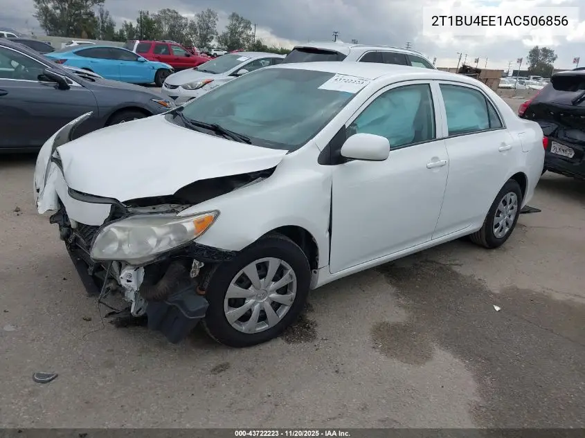 2T1BU4EE1AC506856 2010 Toyota Corolla Le