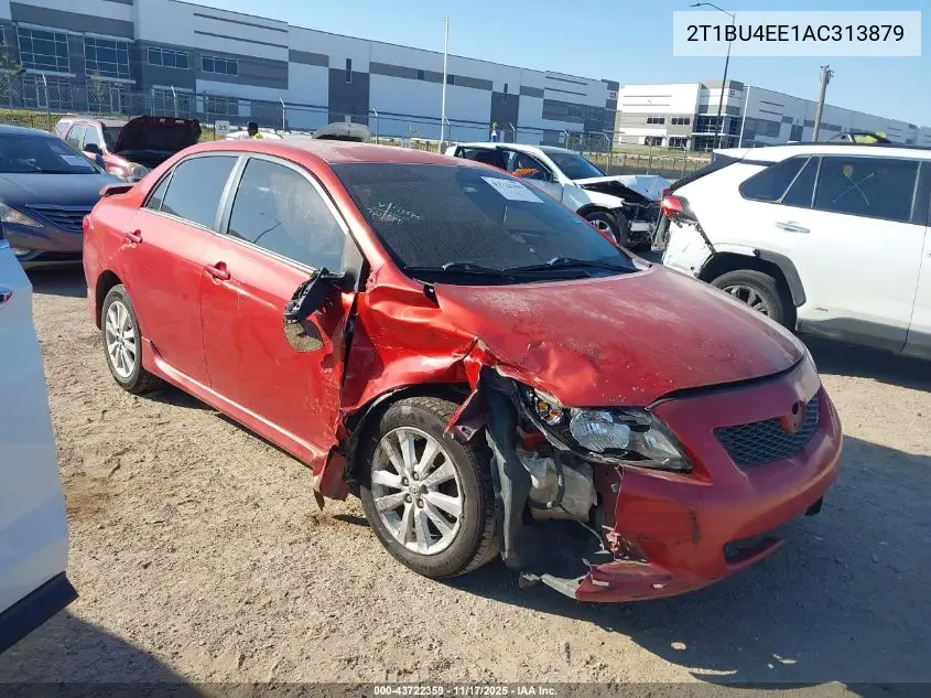 2T1BU4EE1AC313879 2010 Toyota Corolla S