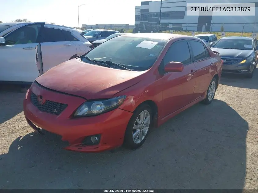 2T1BU4EE1AC313879 2010 Toyota Corolla S