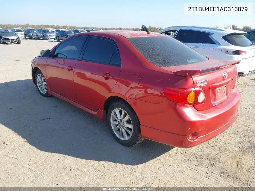2T1BU4EE1AC313879 2010 Toyota Corolla S