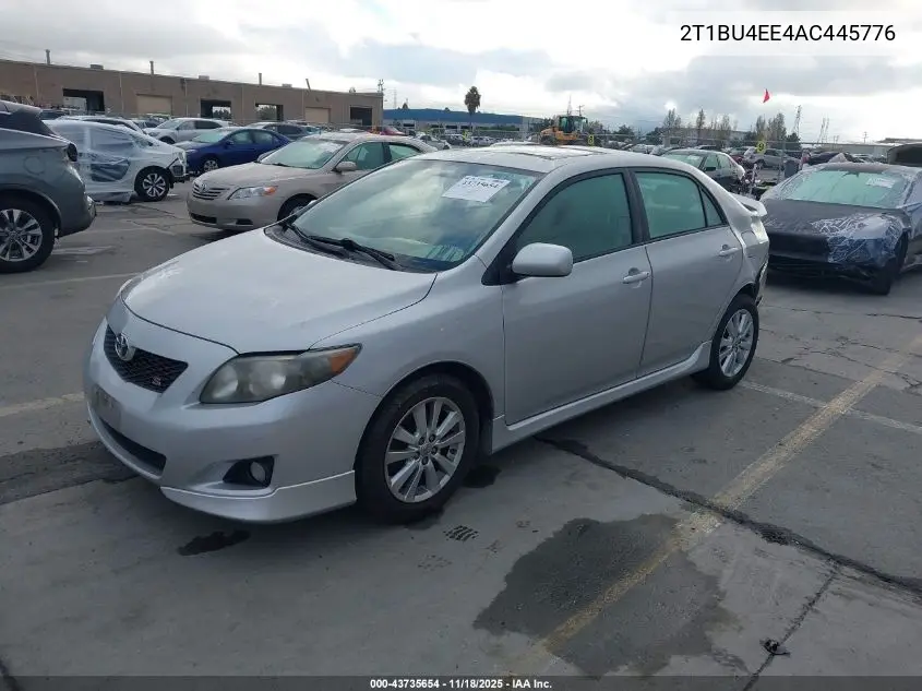 2T1BU4EE4AC445776 2010 Toyota Corolla S