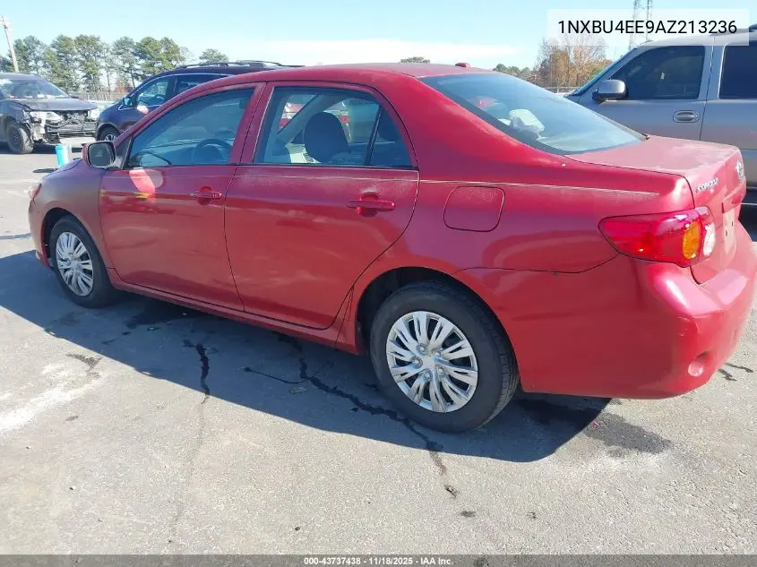 1NXBU4EE9AZ213236 2010 Toyota Corolla Le