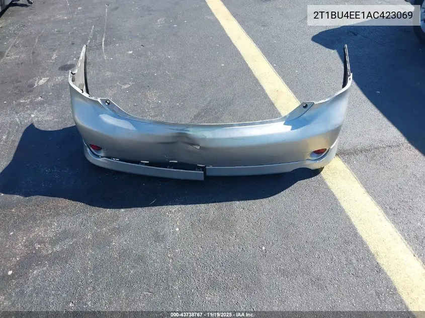 2T1BU4EE1AC423069 2010 Toyota Corolla S