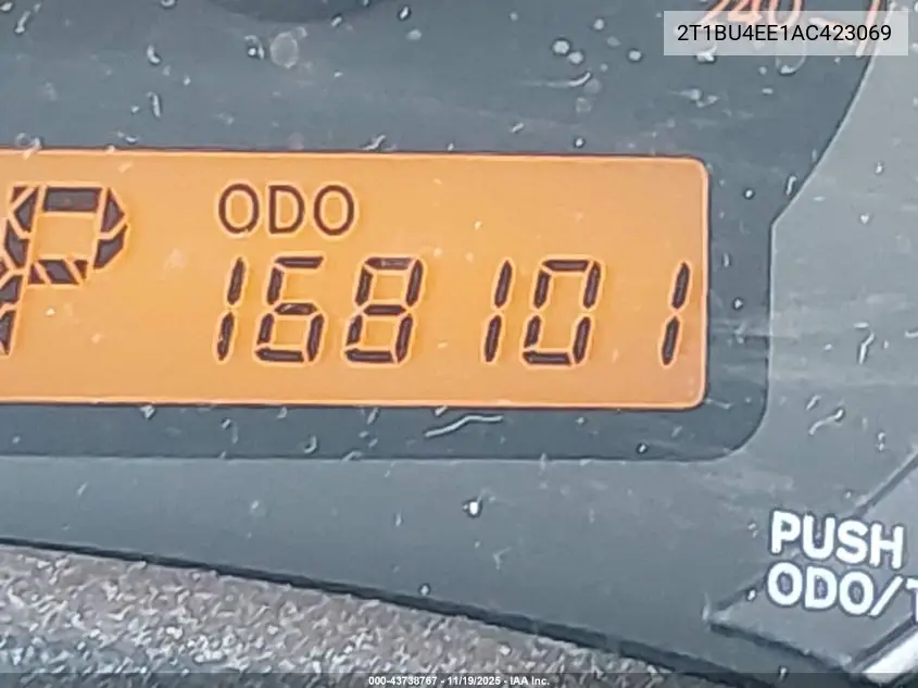 2T1BU4EE1AC423069 2010 Toyota Corolla S