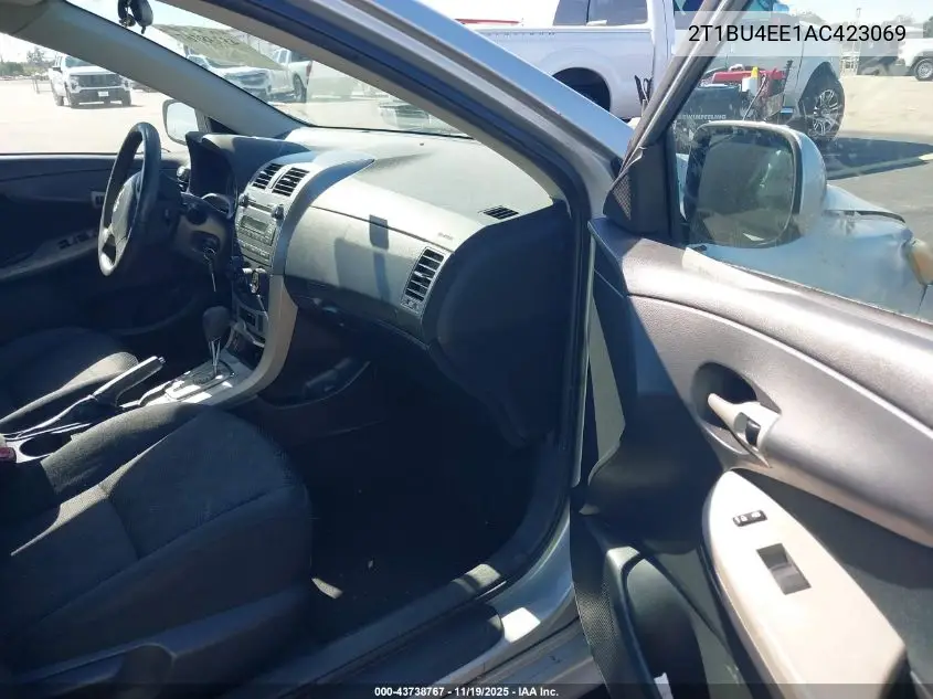 2T1BU4EE1AC423069 2010 Toyota Corolla S