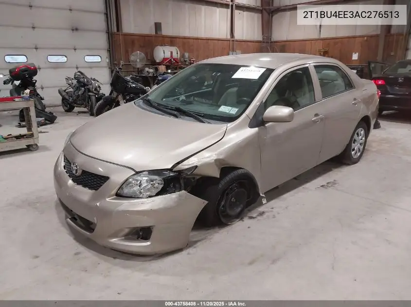2T1BU4EE3AC276513 2010 Toyota Corolla Le