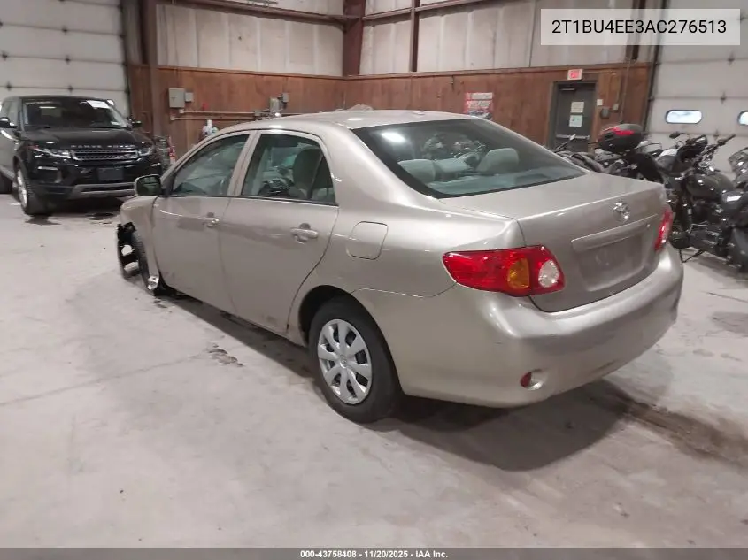 2T1BU4EE3AC276513 2010 Toyota Corolla Le