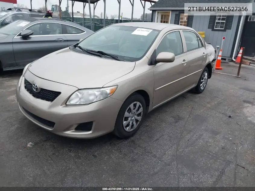 2T1BU4EE9AC527356 2010 Toyota Corolla Le