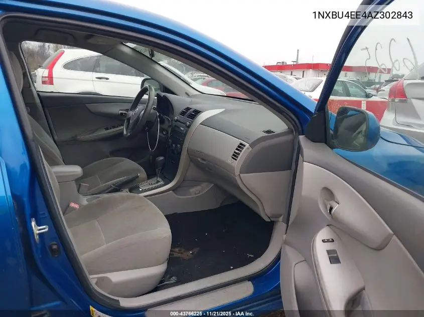 1NXBU4EE4AZ302843 2010 Toyota Corolla Le