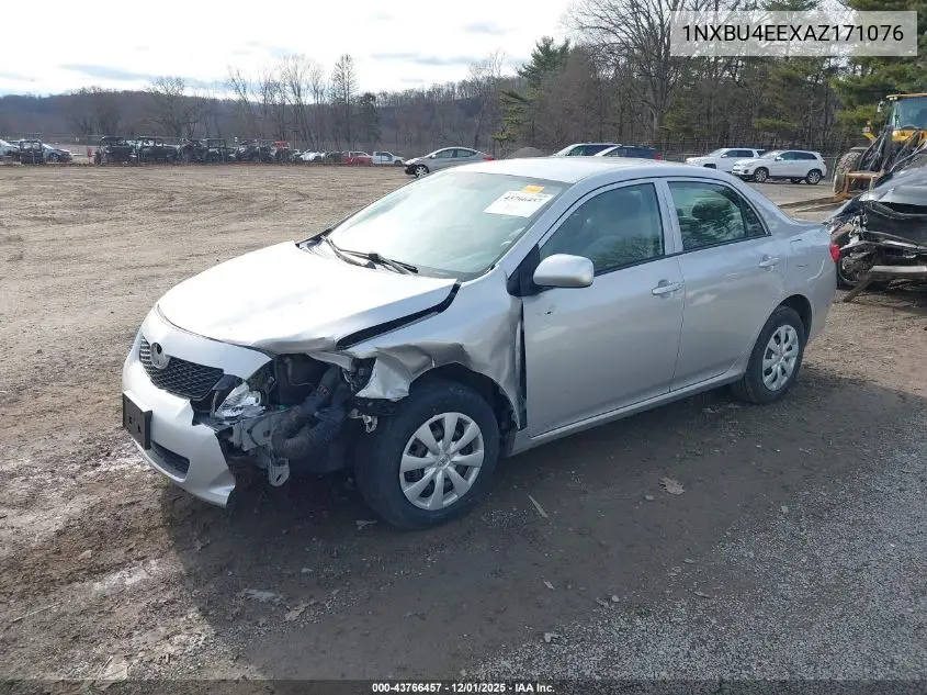 1NXBU4EEXAZ171076 2010 Toyota Corolla Le