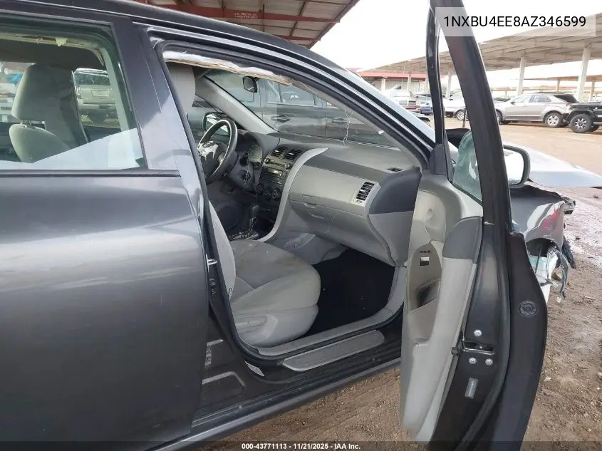 1NXBU4EE8AZ346599 2010 Toyota Corolla Le