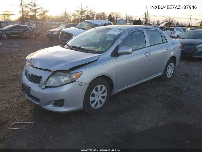 1NXBU4EE7AZ187946 2010 Toyota Corolla Le
