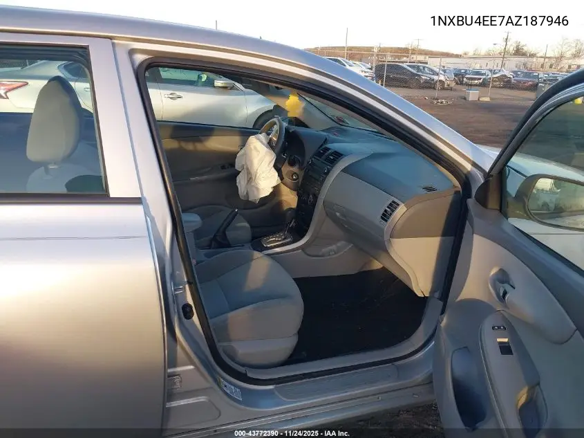 1NXBU4EE7AZ187946 2010 Toyota Corolla Le