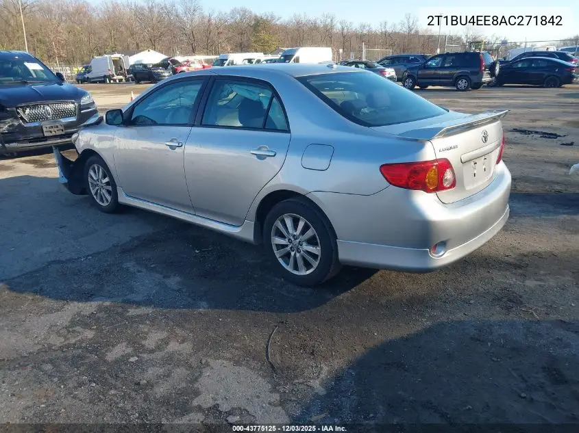 2T1BU4EE8AC271842 2010 Toyota Corolla S